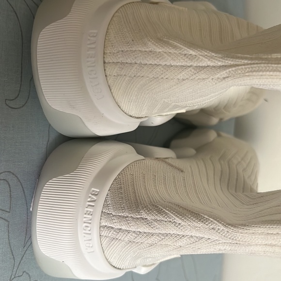 BALENCIAGA SPEED 2.0 CLEAR SOLE RECYCLED KNIT SNEAKER - Picture 12 of 12